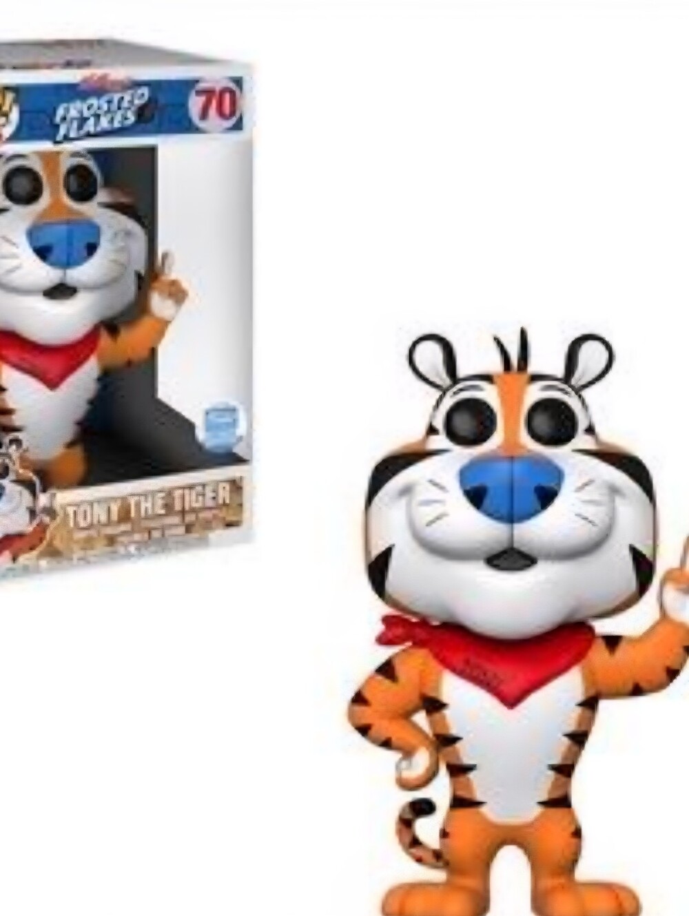 Funko Tony the Tiger Figure - Orange with Red Bandana and Blue Nose